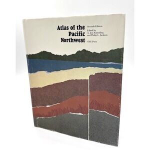 Atlas of the Pacific Northwest 7th Ed Kimmerling/ Jackson HC DJ 1985